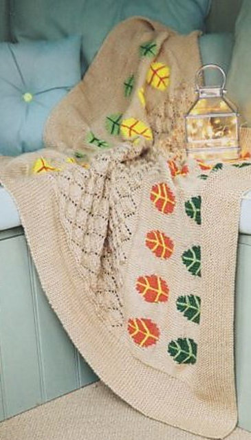 Falling Leaves Throw