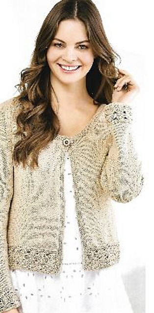 Cross Stitch Border Cardigan