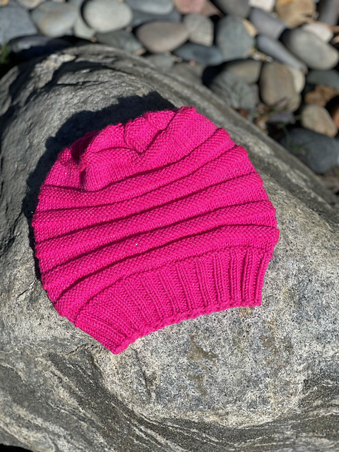 Diamonds and Purls Slouchy Hat