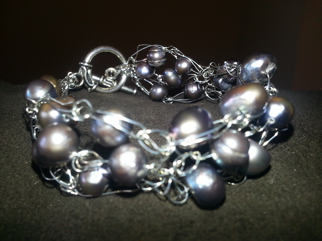 Beaded Cluster Bracelet