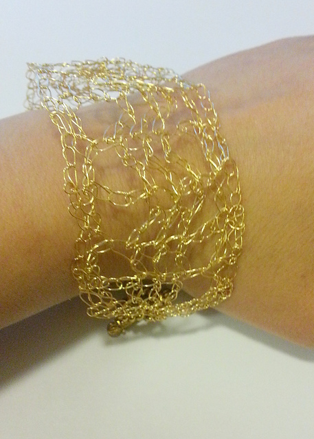 Golden Waves Bracelet