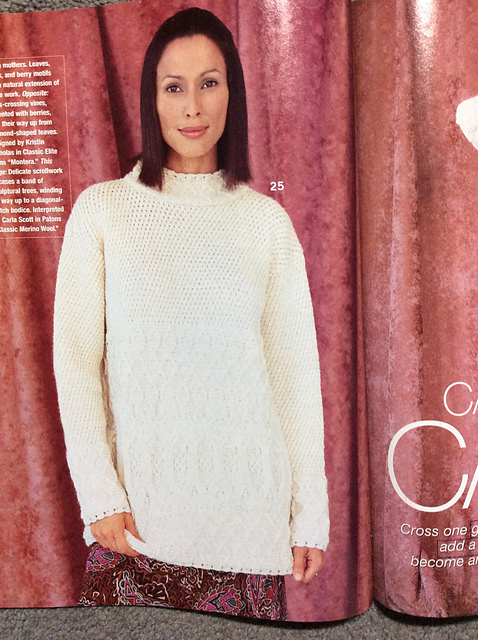 #25 Scrollwork Pullover