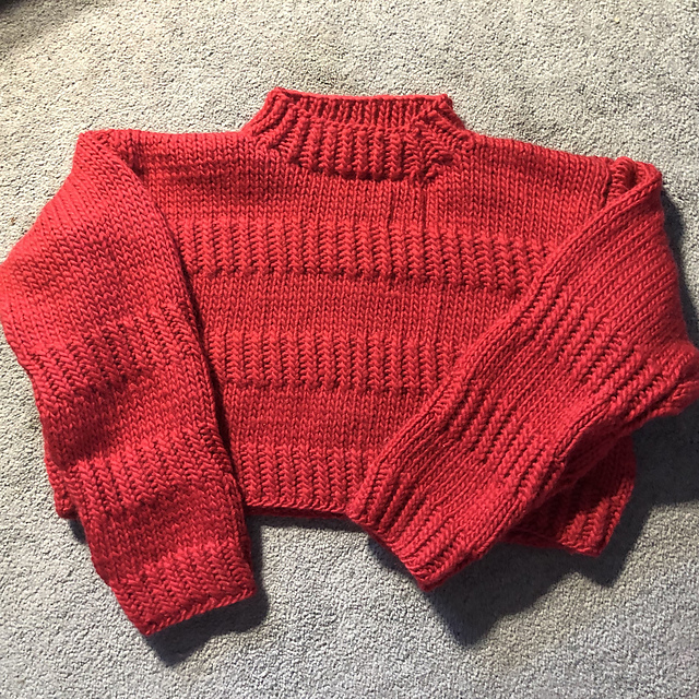 #06  Cropped Pullover