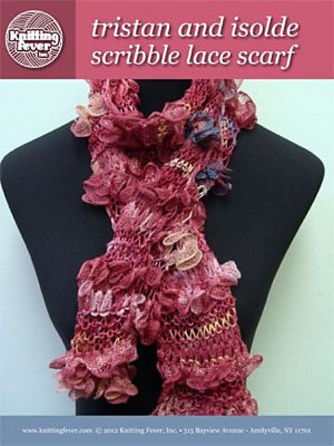 Tristan and Isolde Scribble Scarf