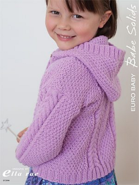 Cable Hooded Cardigan (EY2000)