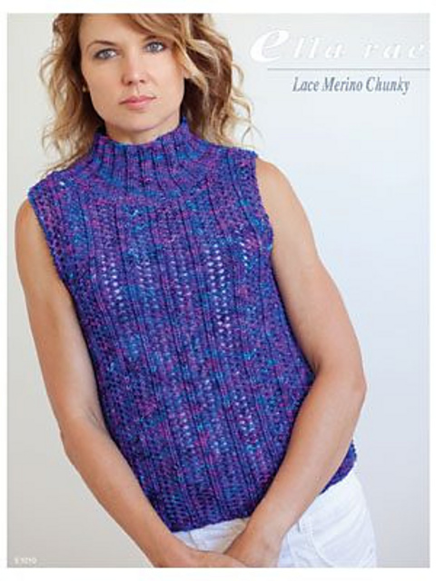 Lace Merino Chunky Lace Top (ER1010)