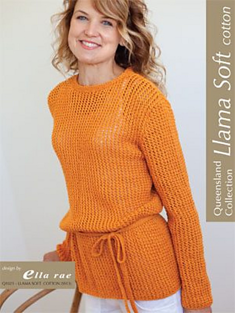 Llame Soft Lace Sweater (Q1021)