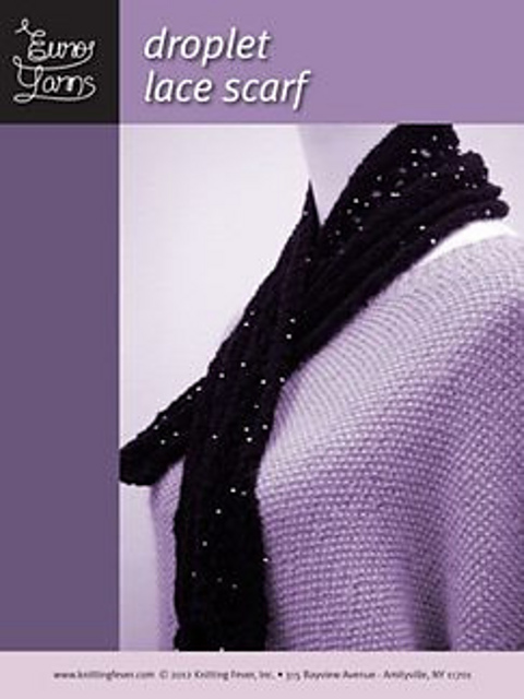 Droplet Lace Scarf