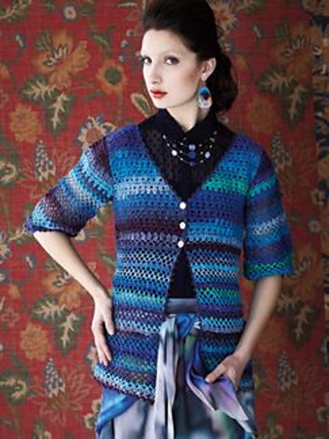 Crochet V-Neck Cardi