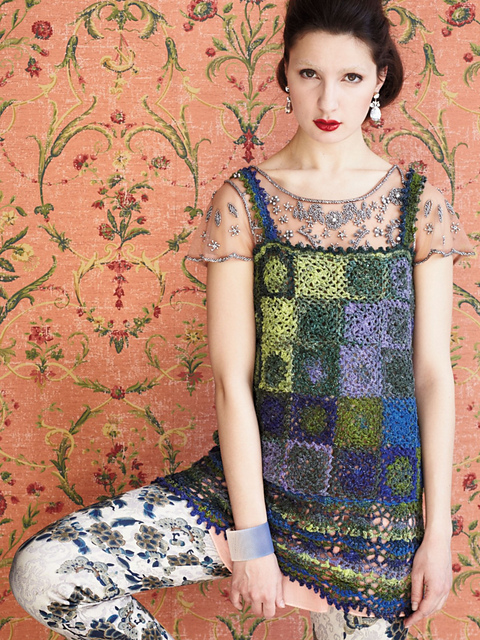 Motif Tank Dress