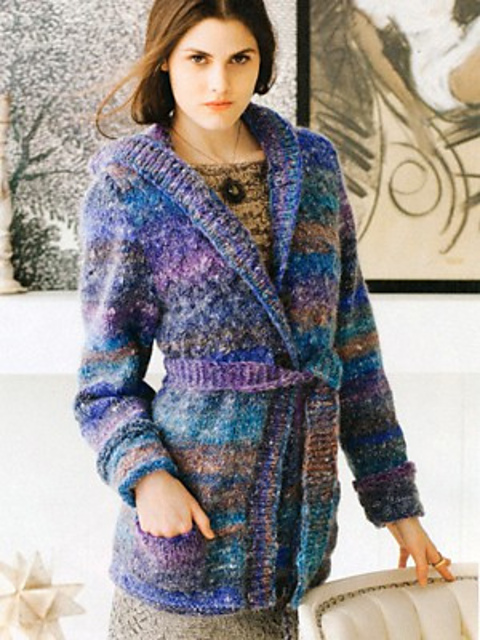 Cable Hooded Jacket