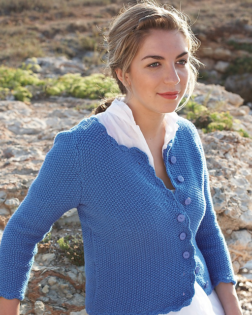 # 09 Crochet Edged Jacket