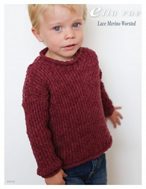 Boys Textured Sweater
