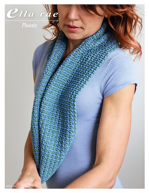 Houndstooth Tweed Cowl