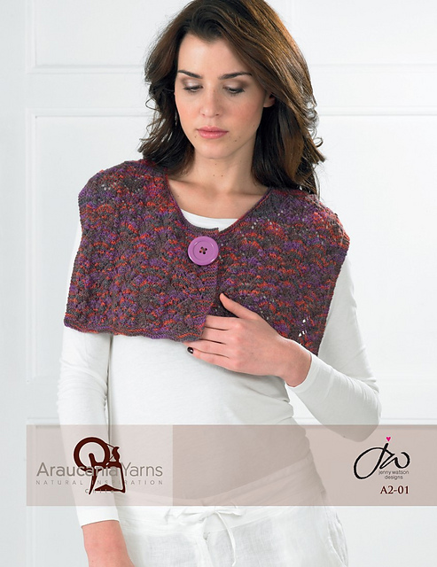 Lace Buttoned Wrap