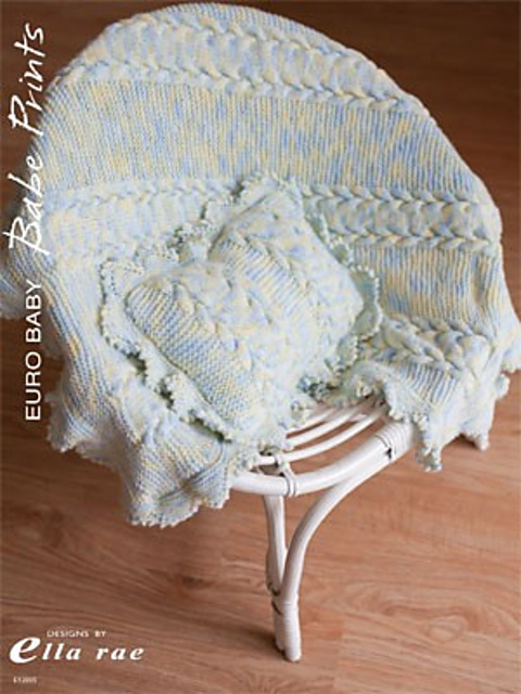 Cable & Garter Stitch Pillow