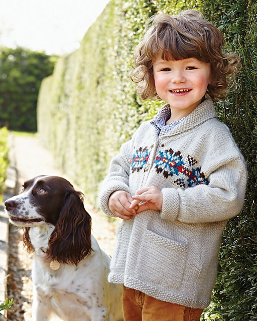 #13 Fair Isle Yoke Jacket