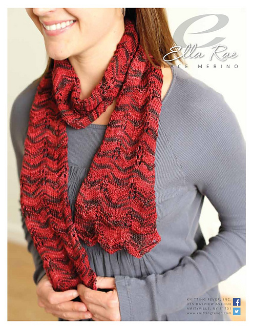 Wave Pattern Scarf