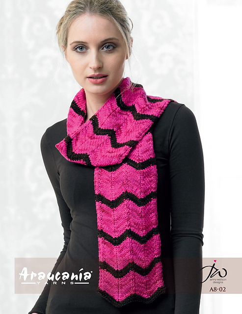 Chevron Lace Scarf