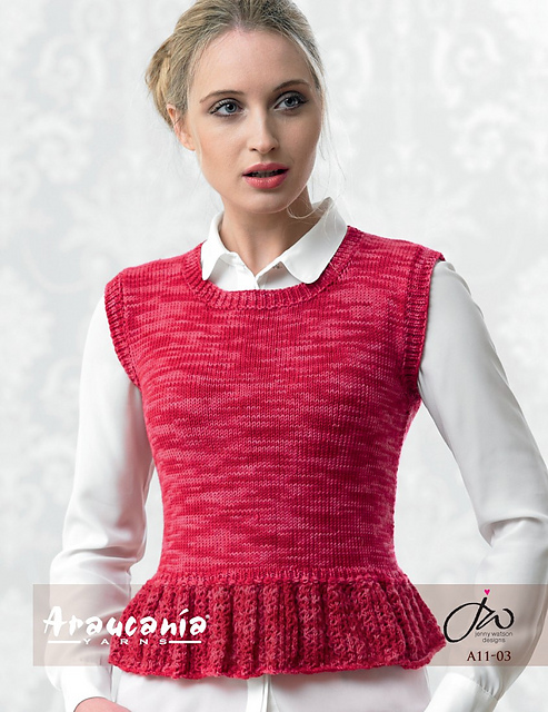 Ladies Top with Lace Peplum