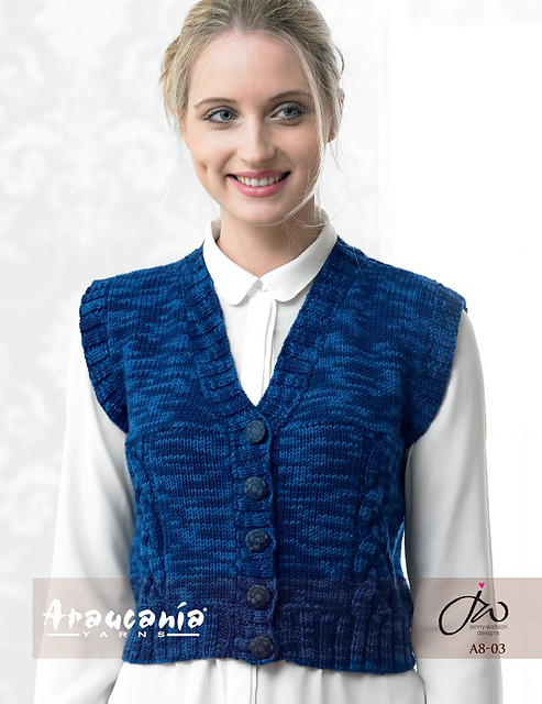 Cabled Detail Waistcoat