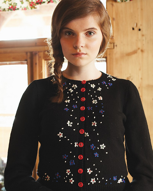 #19 Embroidered Cardigan