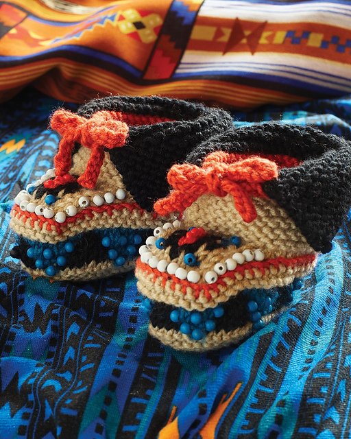 #33 Beaded Moccasins