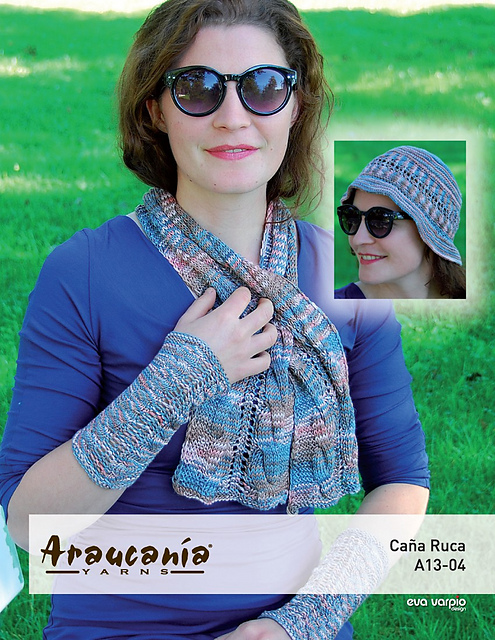 Cable & Lace Scarf