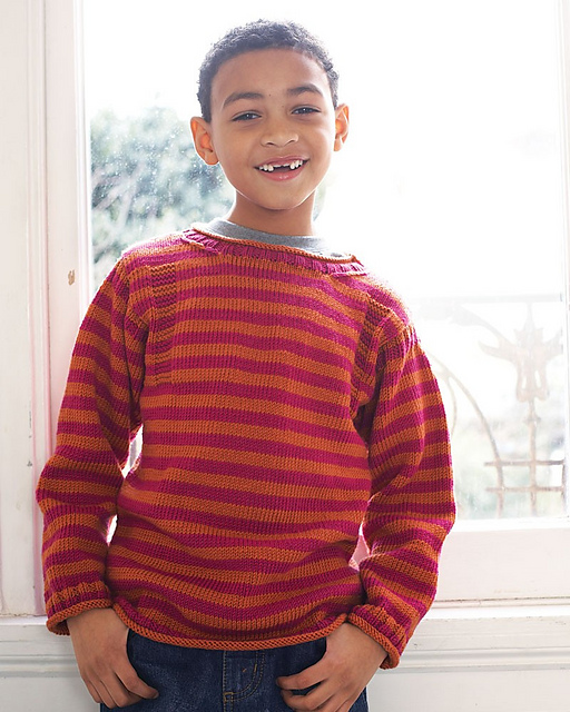 #02 Striped Sweater