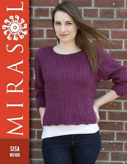 Lace Trimmed Sweater