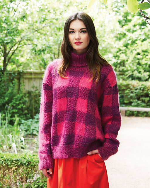 #15 Check Sweater