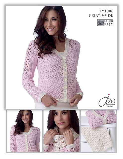 Cardigan and Neck Wrap EY1006