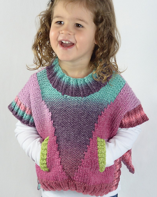 Girls Poncho