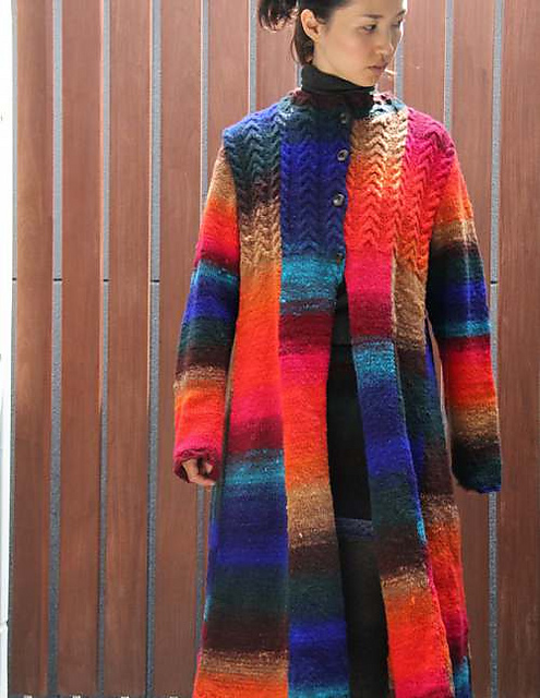 Y-1008 Kureopatora Cabled Coat