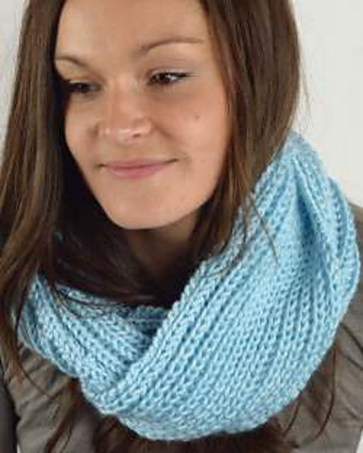 Brioche Rib Scarf