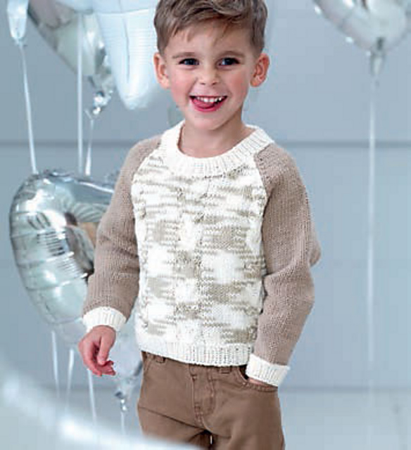 Cabled Sweater EY1028