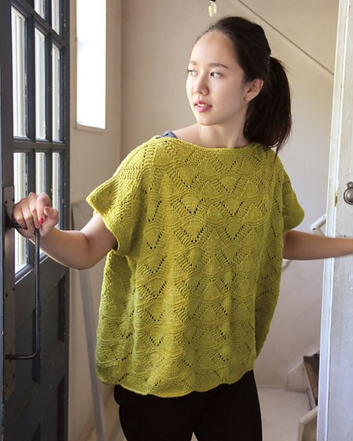 Eyelet and Garter Top