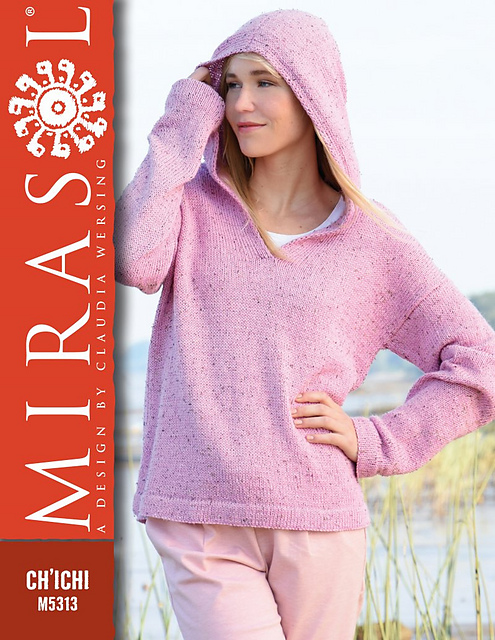 Juana Hoodie Sweater pattern by Claudia Wersing