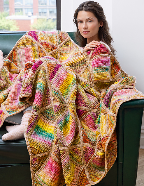 Pastel Tiles Blanket