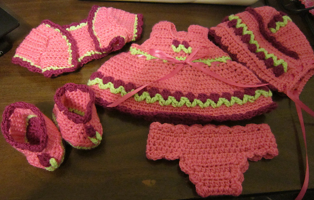 Rosebud My Child Doll Dress Set