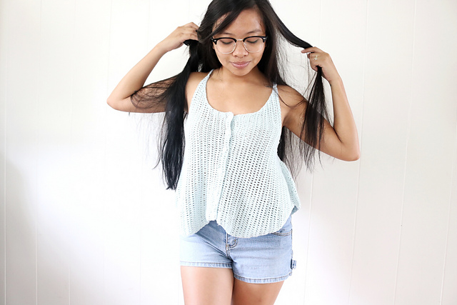 Seafoam Summer Top