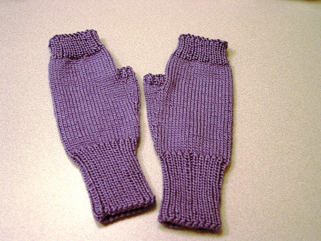 Soft & Comfy Fingerless Mitts
