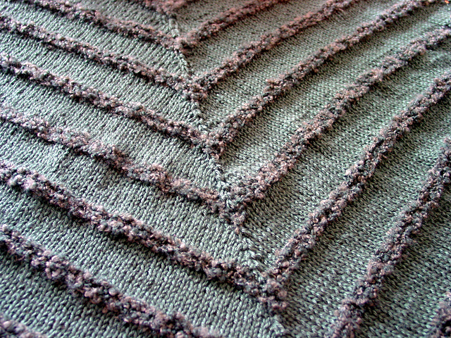 boucle shawl