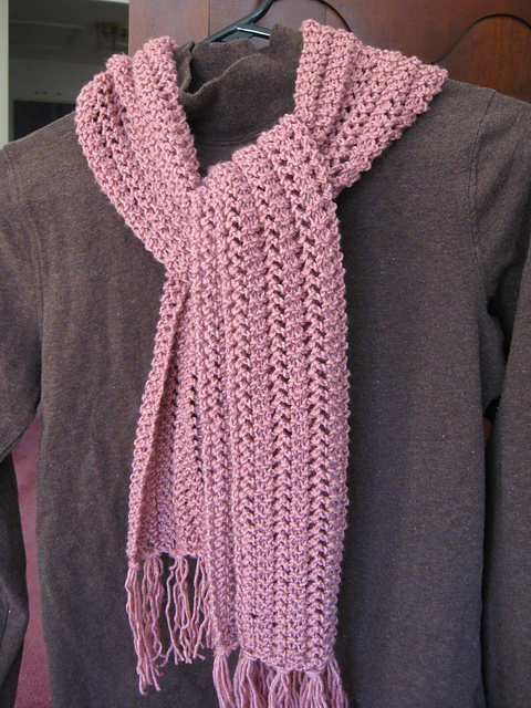 Lace Stitch Scarf