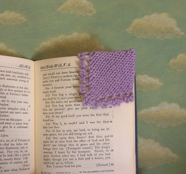 Picot Edge Bookmark