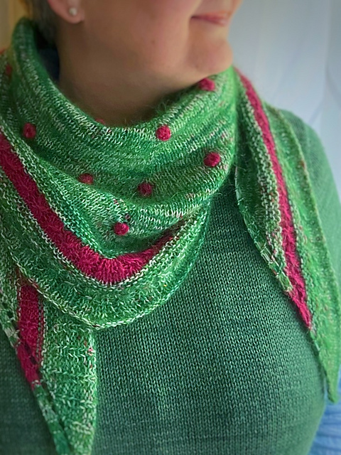 Happy Dot Shawl