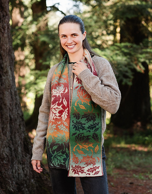 新品タグ アメリヴィンテージ MICHELIN SCARF KNIT Shake Scarf | Knitting Pattern by Jared Flood | BT by Brooklyn Tweed