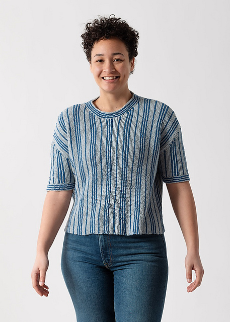 Pinstriped Top