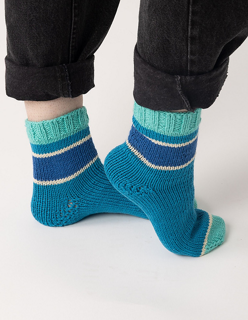 Groovy Lines Socks