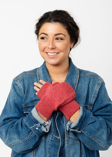 Knit Bits Fingerless Mitts
